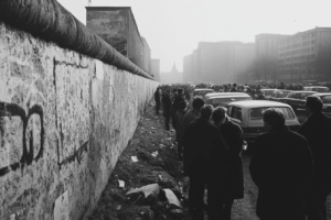 The Berlin Wall in the 1970's